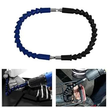 4 Pcs Flexible Drill Bit Extensions for Tight Spaces