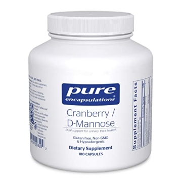 Pure Encapsulations Cranberry D-Mannose for Urinary Health