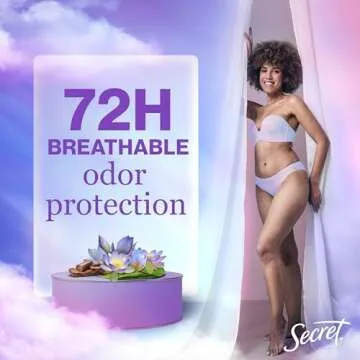 Secret Fresh Deodorant for Women, 72HR Odor Control