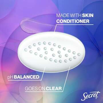 Secret Fresh Deodorant for Women, 72HR Odor Control