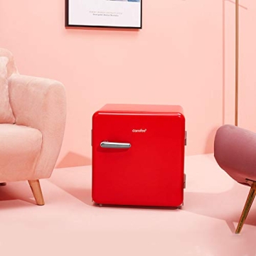 COMFEE Retro 1.6 Cu.Ft Refrigerator Perfect For Home