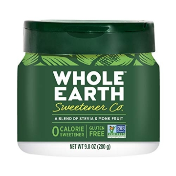 Whole Earth Stevia Monk Fruit Sweetener 9.8oz Best Sugar Alternative