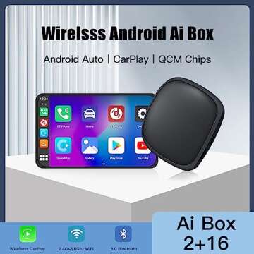 AUTOabc Wireless CarPlay Adapter with Netflix & YouTube
