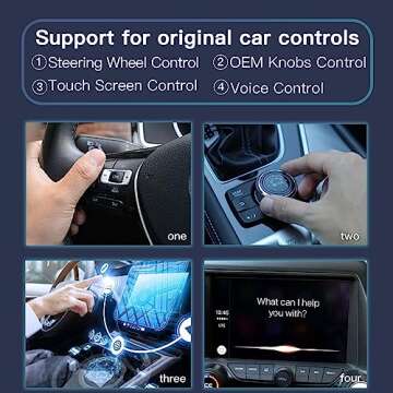 AUTOabc Wireless CarPlay Adapter with Netflix & YouTube