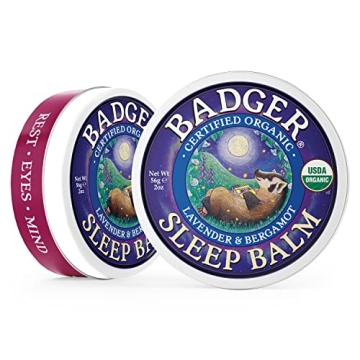 Badger Sleep Balm - Natural Relaxing Balm for All Ages