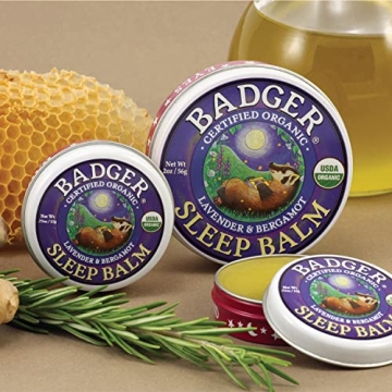 Badger Sleep Balm - Natural Relaxing Balm for All Ages