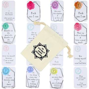 ZUPAYIPA Sweary Affirmation Card Gift for Confidence Boost