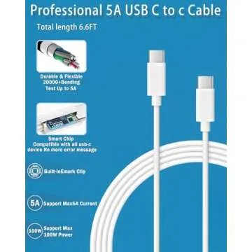 100W USB C Charger for MacBook Pro & Air 2023