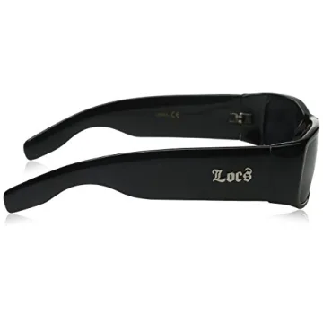 Stylish LOCS Sunglasses Hardcore Black 0103 for Versatile Looks