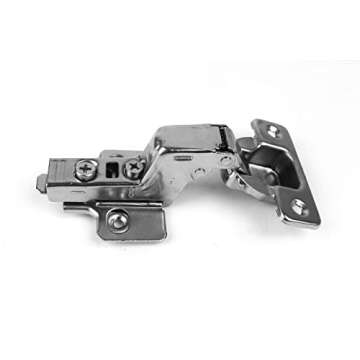 Berta 20-Pack Inset Frameless Soft Close Hinges – 110° 3D Adjustable, Clip-On Concealed European ...