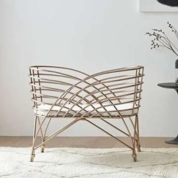 Nursery Works Aura Bassinet in Rose Gold - Safe & Stylish