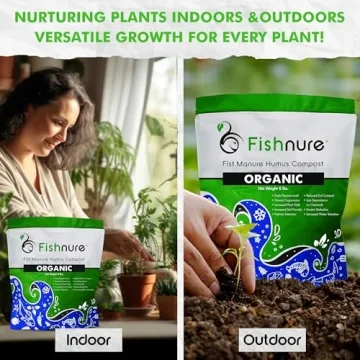 Fishnure Humus Fish Compost Fertilizer for Healthy Plants