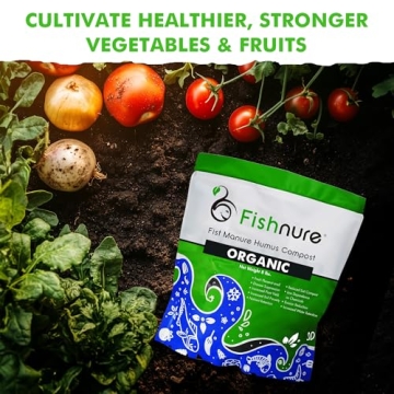 Fishnure Humus Fish Compost Fertilizer for Healthy Plants