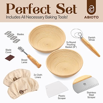 ABIOTO Complete Bread-Making Kit for Artisanal Sourdough Baking