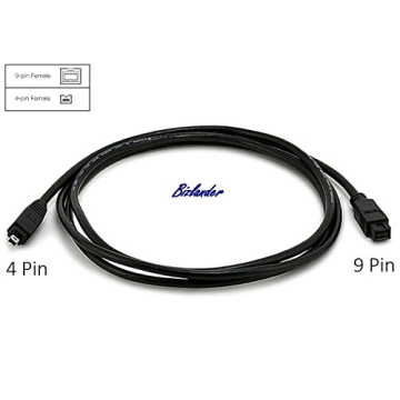 Bizlander Firewire 800 DV to Firewire Cable 6FT