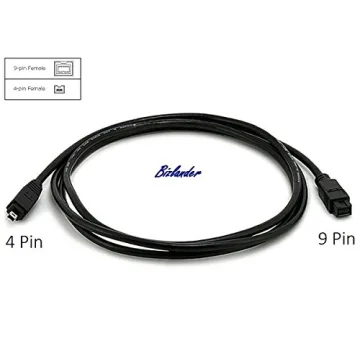Bizlander Firewire 800 DV to Firewire Cable 6FT