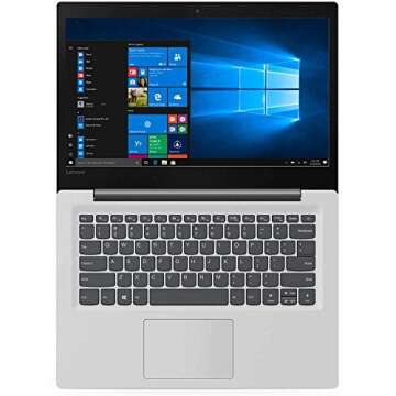 Lenovo IdeaPad 130S-14IGM 14 Notebook, Intel Celeron N4000, 4GB RAM, 64GB Flash Memory, Windows 10 Home (81KU000FUS) (Renewed)