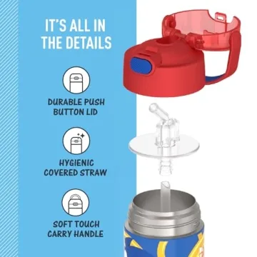 Sonic the Hedgehog 12oz Insulated Water Bottle