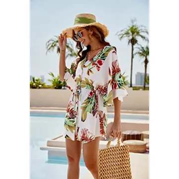 Stylish SVALIY Women Summer Floral Party Short Dress