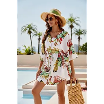 Stylish SVALIY Women Summer Floral Party Short Dress