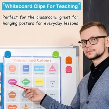 BamLue 12-Piece Magnetic Clips Strong Hold Organizer