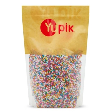 Yupik Rainbow Sprinkles - Colorful Dessert Topping