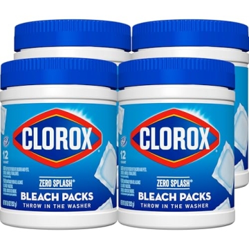 Clorox Zero Splash Bleach Packs for Easy Cleaning Solution