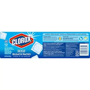 Clorox Zero Splash Bleach Packs for Easy Cleaning Solution