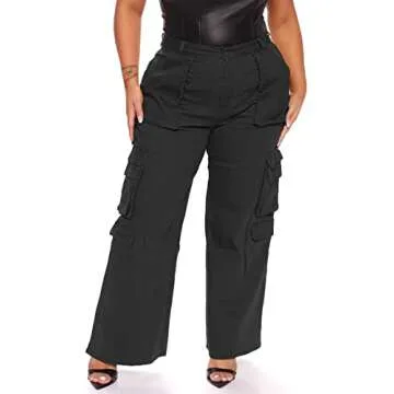 Camo Cargo Pants Women High Waisted Stylish & Comfy