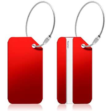 Durable Luggage Tags for Safe and Stylish Travel