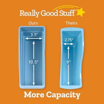 Colorful Storage Bins for Home and Classroom Organization