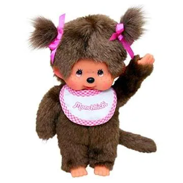 Charming Sekiguchi Monchhichi Pink Girl Doll for All