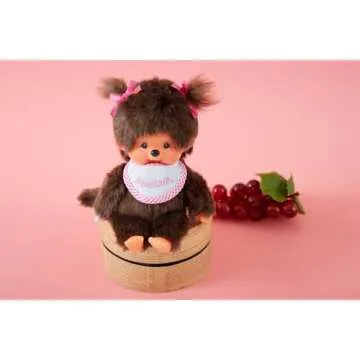 Charming Sekiguchi Monchhichi Pink Girl Doll for All
