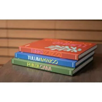 HIDOMUS - Set of 3 Decorative Hardcover Books for Home Decor, Coffee Table & Office Decor