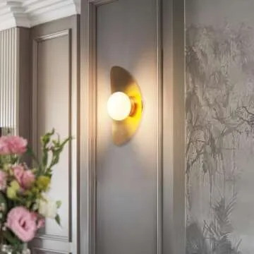 Qepeety Mid Century Modern Wall Sconce - Elegant Wall Lighting