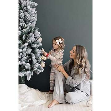 Cozy Earth 100% Viscose From Bamboo Long Sleeve Pajama Set For Women - Button-Up Sleepwear Ivory