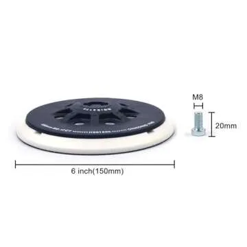 6 Inch Sanding Pad for Festool Sanders - Quick Change & Durable