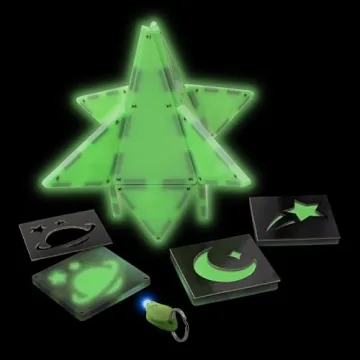 MAGNA-TILES Glow 16-Piece Magnetic Construction Set