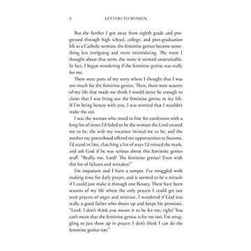 Letters to Women: Embracing the Feminine Genius in Everyday Life