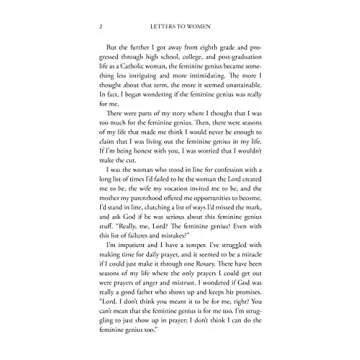 Letters to Women: Embracing the Feminine Genius in Everyday Life