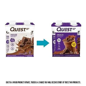 Quest Nutrition Protein Shake – 30g Protein, Chocolate, Convenient & Delicious!
