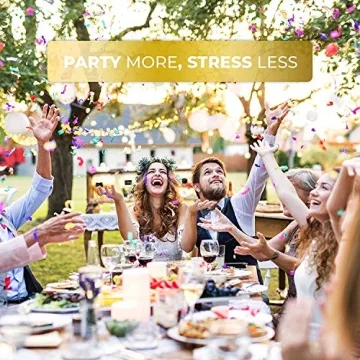 Elegant 125-Piece Disposable Dinnerware Set for Events