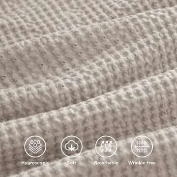 Bedsure Cotton Duvet Cover Set - Luxurious Soft Bedding