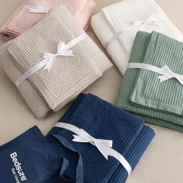 Bedsure Cotton Duvet Cover Set - Luxurious Soft Bedding