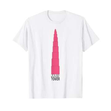 Pink Tower - Montessori Material T-Shirt for Students and Teachers