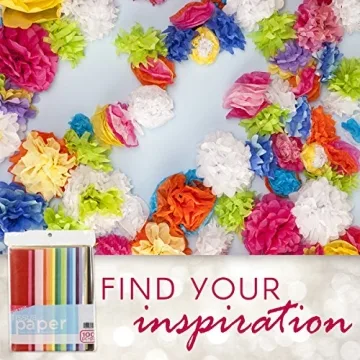 Premium Quality 100-Piece Tissue Paper for Crafts and Gifts