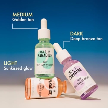Isle of Paradise Self-Tanning Drops for a Radiant Glow