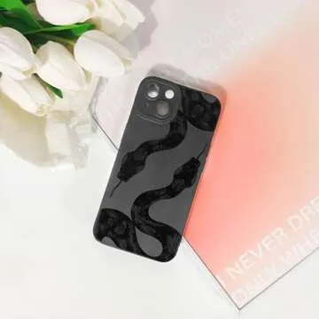 Lovmooful iPhone 13 Case - Cute Snake Design for Women