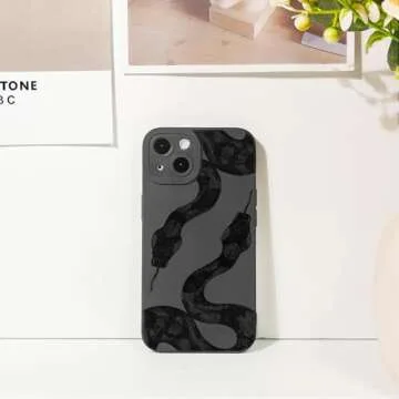 Lovmooful iPhone 13 Case - Cute Snake Design for Women