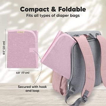 Portable Diaper Changing Pad for On-the-Go Parents - Lightweight and Waterproof